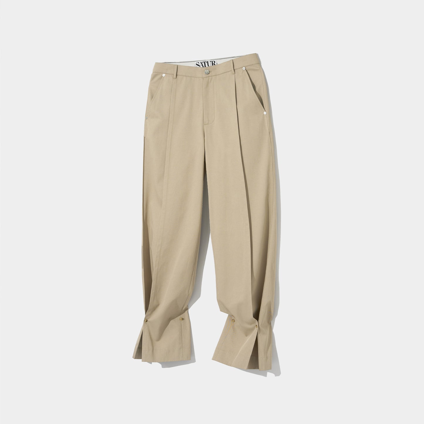 Satur Loches 2Way Straight Pants [Heritage Beige]
