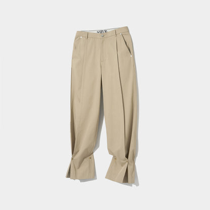Satur Loches 2Way Straight Pants [Heritage Beige]